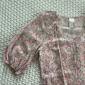 H&M midi floral dress